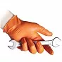Сверхпрочные  резиновые перчатки, нитриловые, оранж, Reflexx N85-M. 8,4 гр. Толщина  0,2 мм. слайд 3